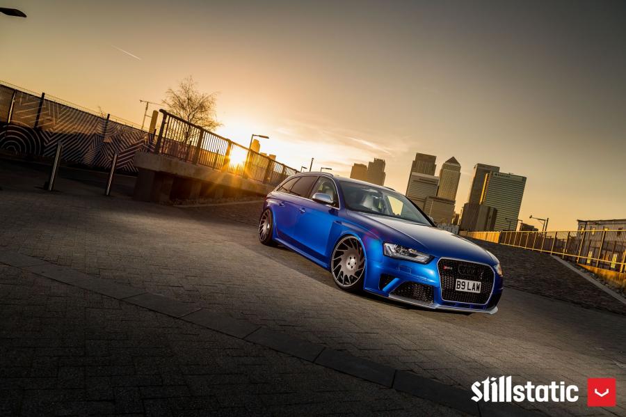  Audi RS4 Avant on Vossen Wheels (VLE1) 2016 года  (фото 21 из 24)